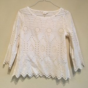 Gap White Summer Top